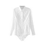 Women Longsleeved Shirts Regular Casual Loose Siamesed shirt