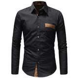 Men Long Sleeve Shirt 2018 Fashion Business Dress Shirt