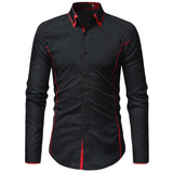 Men Long Sleeve Shirt 2018 Fashion Dress Shirt