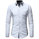 Men Long Sleeve Shirt 2018 Fashion Dress Shirt